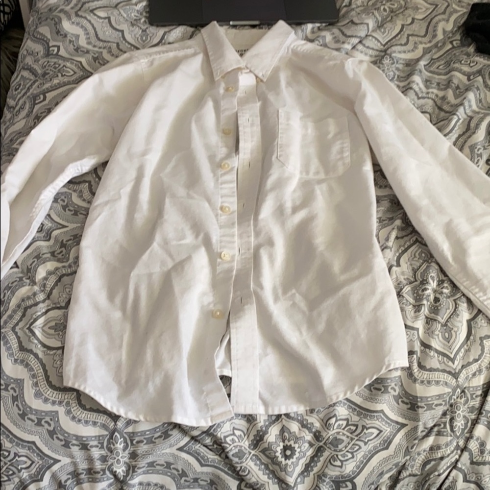 White button up